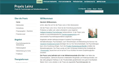Desktop Screenshot of praxis-leinz.de